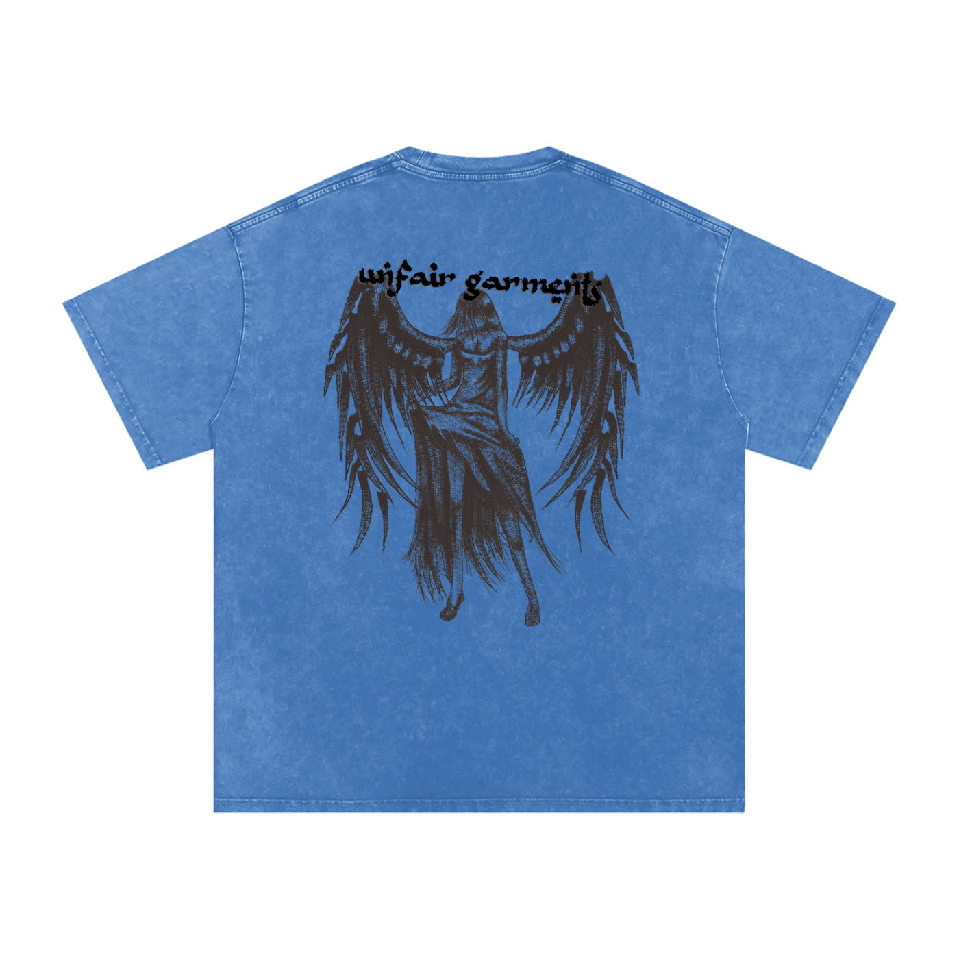 UG “Angelic” Acid Wash Tee (Multi Color / BLK Print)
