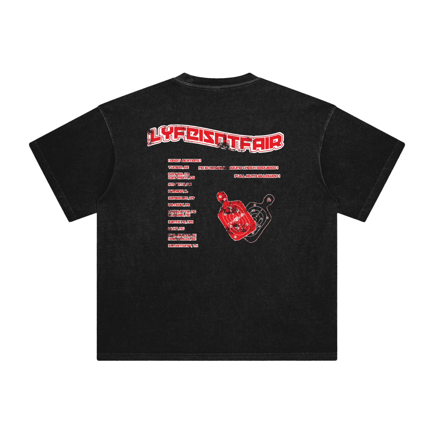 Range Tee (Cherry)