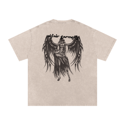 UG “Angelic” Acid Wash Tee (Multi Color / BLK Print)