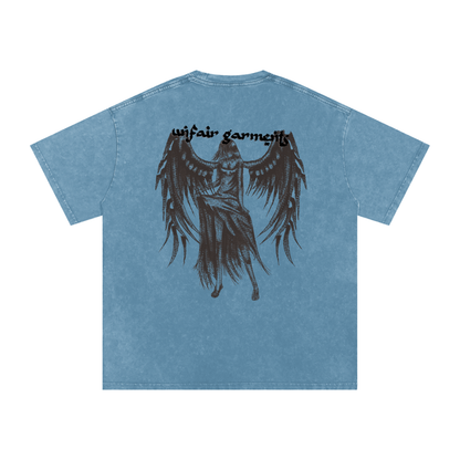 UG “Angelic” Acid Wash Tee (Multi Color / BLK Print)