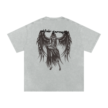 UG “Angelic” Acid Wash Tee (Multi Color / BLK Print)