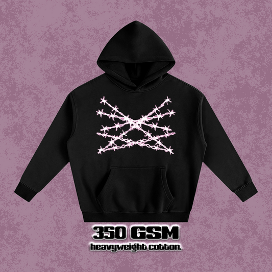 UG “Barbed” Heavyweight Fleeced Hoodie